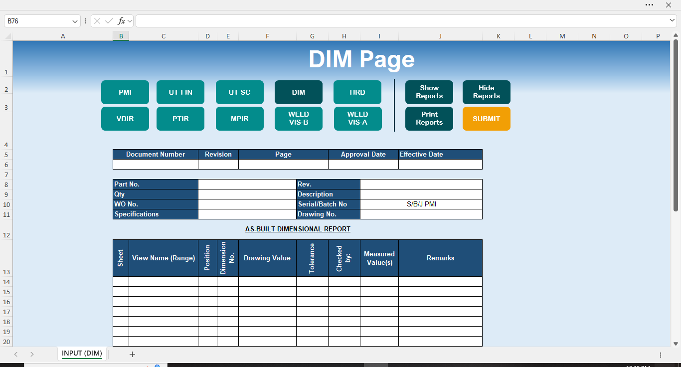 3. DIM Page